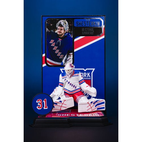 NHL SportsPicks New York Rangers Igor Shesterkin 7-Inch Posed Figure