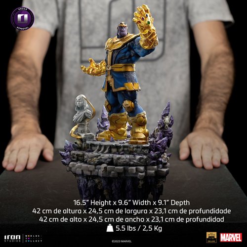 Thanos Deluxe Infinity Gauntlet Diorama Battles Diorama Series Art 1:10 Scale Statue