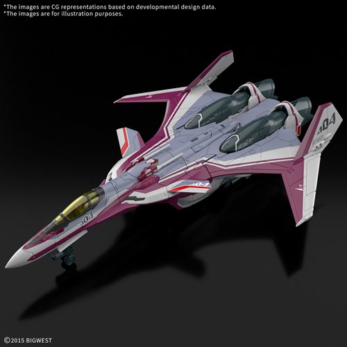 Macross Delta VF-31C Siegfried Mirage Farina Jenius Use High Grade 1:100 Scale Model Kit