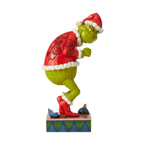 Dr. Seuss The Grinch Sneaky Grinch Statue by Jim Shore