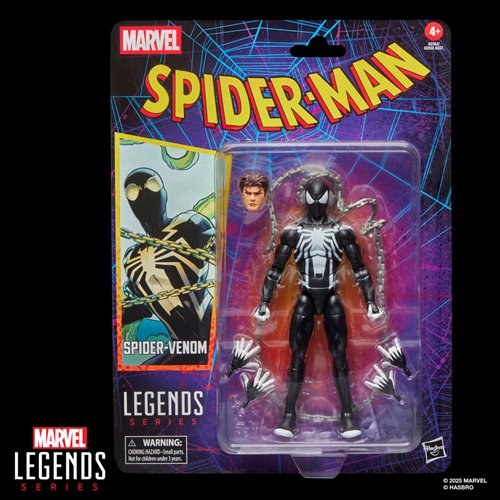Spider-Man Marvel Legends Retro Cardback 6-Inch Action Figures 2026 Wave 1 Case of 6