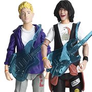 Bill & Ted's Excellent Adventure Air Guitar Ed. 5-Inch FigBiz Action Figure Set of 2, Not Mint