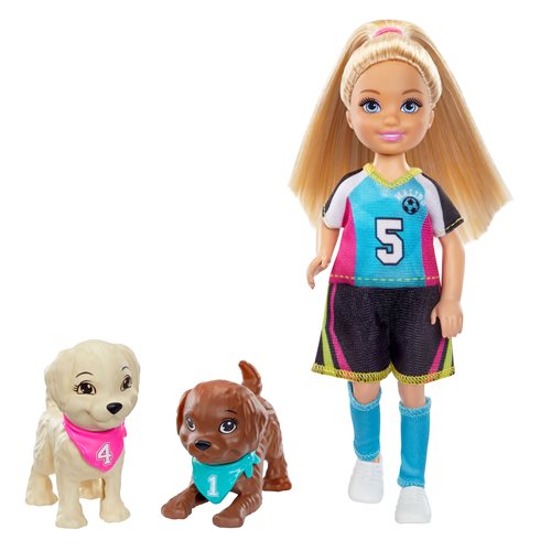 Barbie Chelsea Soccer Playset
