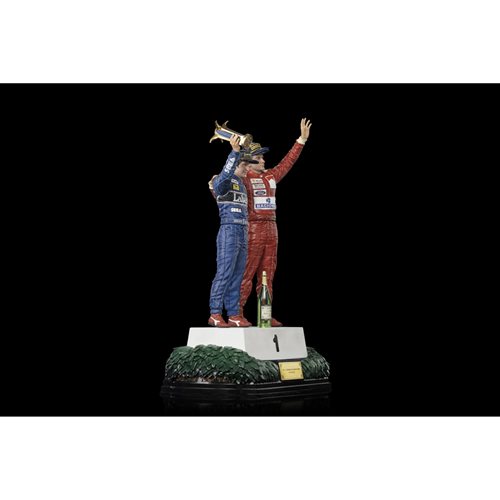 F1 Ayrton Senna The Last Podium Deluxe Art 1:10 Scale Statue