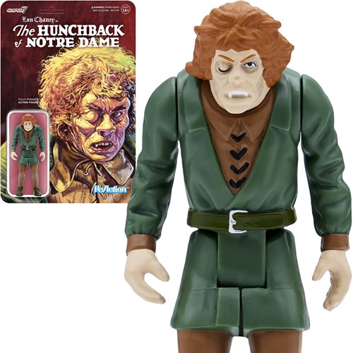 Universal Monsters The Hunchback of Notre Dame 3 3/4-inch ReAction Figure, Not Mint
