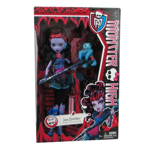 Monster High Jane Boolittle Doll, Not Mint