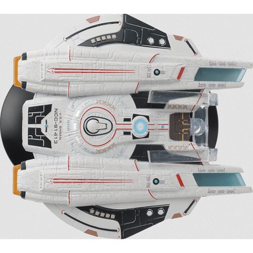 Star Trek: Online Starships Shran Class Federation Light Pilot Escort Ship with Collector Magazine