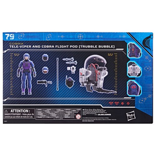 G.I. Joe Classified Series Tele-Viper & Cobra Flight Pod (Trubble Bubble) Vehicle