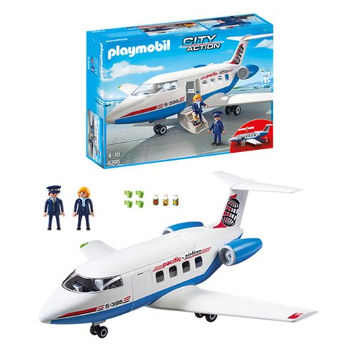 playmobil passenger airplane