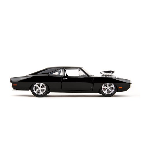 Hollywood Rides Fast and the Furious Dodge Charger R/T 1:24 Scale Die-Cast Metal Vehicle with Dom Fi