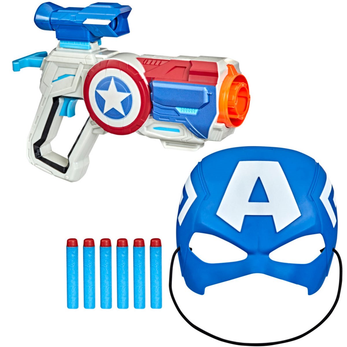 Avengers Nerf Captain Blaster and Mask Set