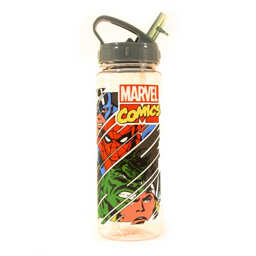 Marvel Characters Slashed 20 oz. Tritan Water Bottle