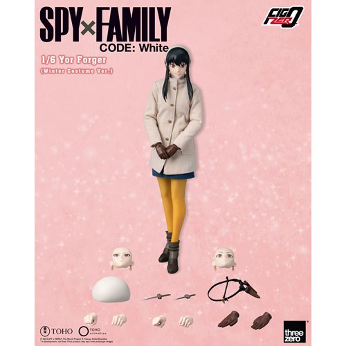 Spy x Family Code: White Yor Forger Winter Costume Version 1:6 Scale FigZero Action Figure