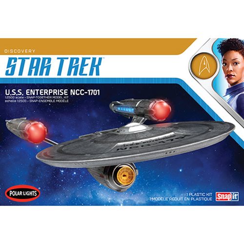 Star Trek Discovery USS Enterprise NCC-1701 1:2500 Scale Model Kit
