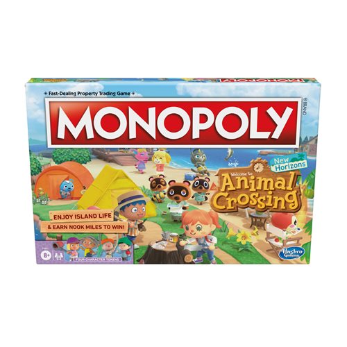 Animal Crossing Edition Monopoly Game, Not Mint