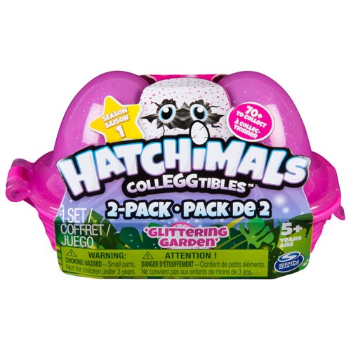 Hatchimals CollEGGtibles Glittering Garden 2-Pack Egg Carton