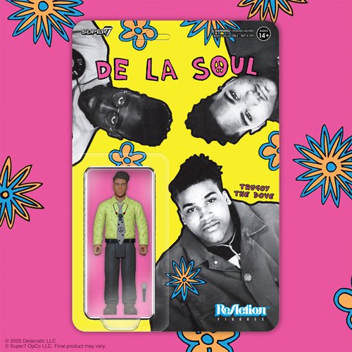 De La Soul David "Trugoy the Dove" Jolicoeur (Me, Myself & I) 3 3/4-Inch ReAction Figure