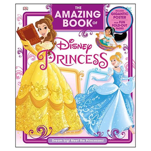 The Amazing Book of Disney Princess Hardcover Book