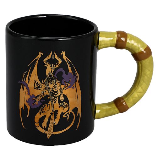 Magic the Gathering Bolas Dragon Sculpted Ceramic Mug