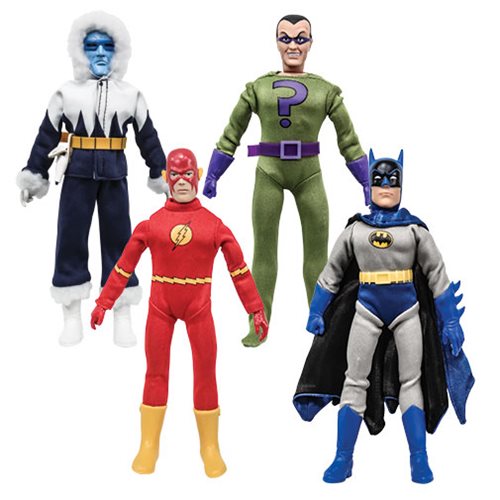 SUPER FRIENDS SERIES 3 & 4;  BOTH SETS  8 FIGURES ;8 INCH ACTION FIGURE IN STOCK 