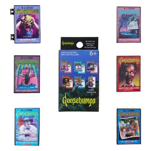 Goosebumps Books Lenticular Mystery Box Pin Random 3-Pack