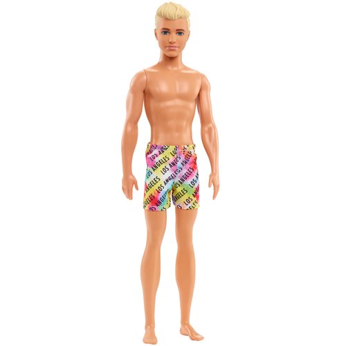 Barbie Ken Beach Doll with LA Shorts
