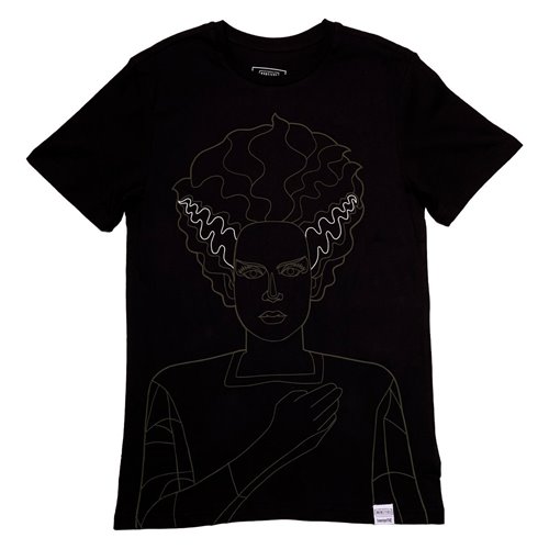 Universal Monsters Bride of Frankenstein Linear T-Shirt