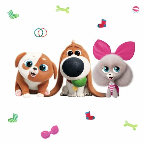 Secret Life of Pets 2 Peel and Stick Giant Wall Decals