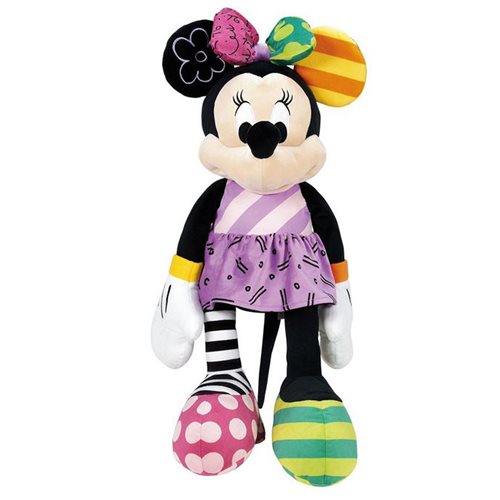 Minnie Mouse Large Pop Art by Romero Britto Plush
