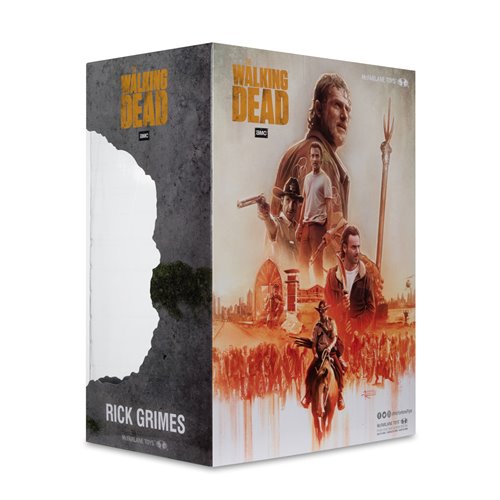 The Walking Dead Rick Grimes 1:8 Scale Posed Figure