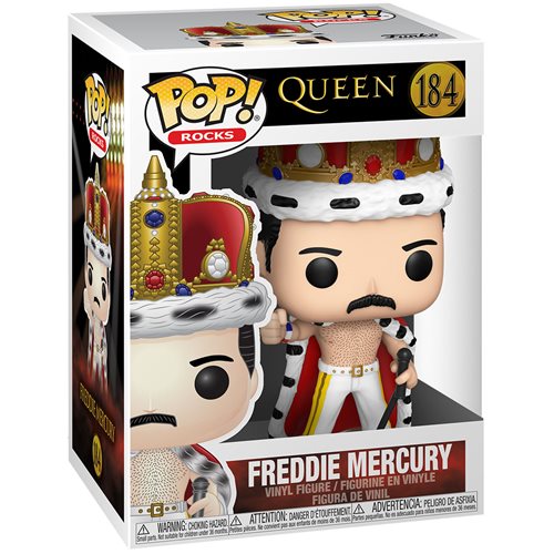 Queen Freddie Mercury King Pop! Vinyl Figure
