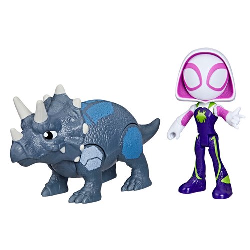 Spidey and His Amazing Friends Dino Webs Figures Wave 1 Case of 4
