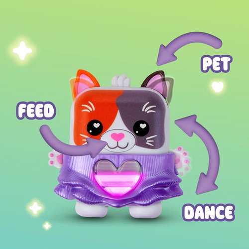 Nano-mals Purrnelope the Calico Kitty, Electronic Pet Cat