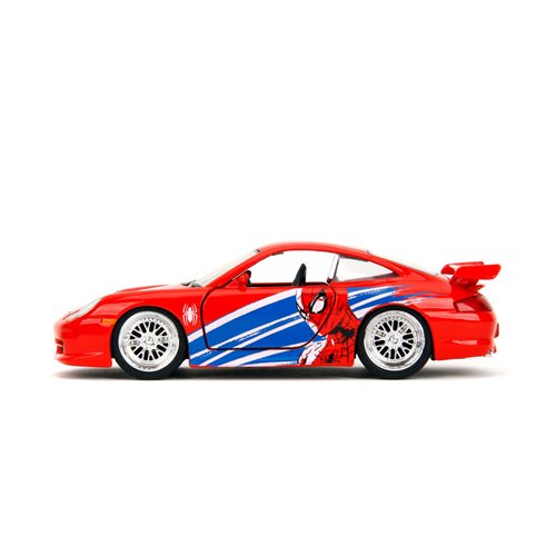 Spider-Man Porsche 911 GT3 RS 996 1:32 Scale Die-Cast Metal Vehicle