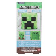 Minecraft Creeper Cushion Blanket
