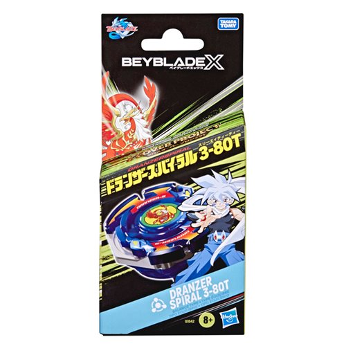 Beyblade X X-Over Project Dranzer Spiral 3-80T Starter Pack Set