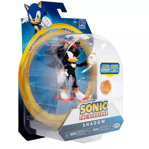 Sonic the Hedgehog: Shadow 4-Inch Action Figure, Not Mint