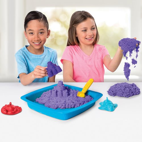 Kinetic Sand Purple Sand Sandbox Playset