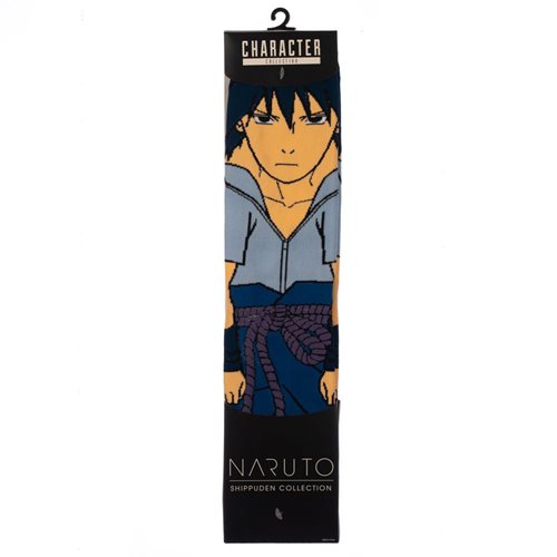 Naruto Sasuke 360 Character Crew Sock