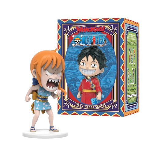 One Piece Whackoos Series Vinyl Mini-Figure Display Tray of 6