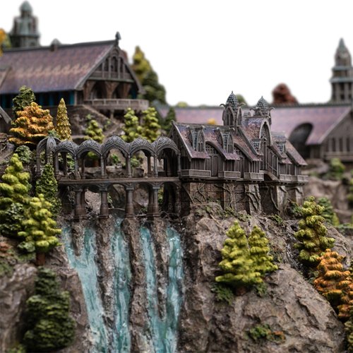 The Lord of the Rings Trilogy Rivendell Environment Statue