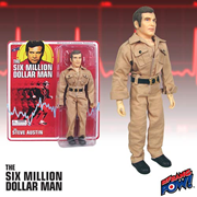 Six Million Dollar Man Steve Austin (Khakis) 8-Inch Action Figure