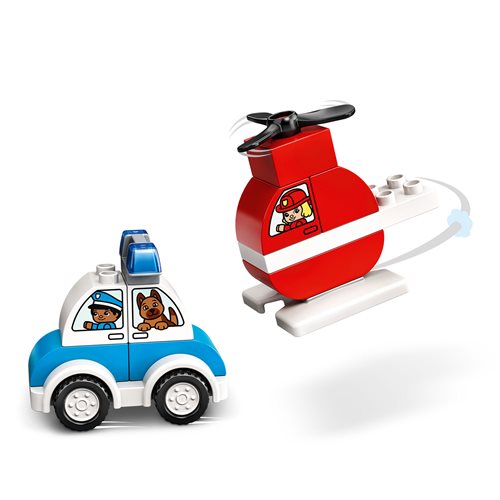 LEGO 10957 DUPLO Fire Helicopter & Police Car