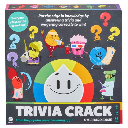 Trivia Crack The Board Game