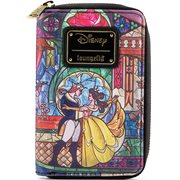 Beauty and the Beast Princess Castle Series Zip-Around Wallet