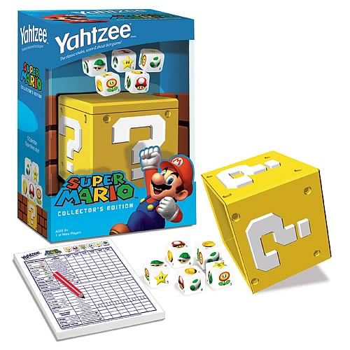 Nintendo Super Mario Collector's Edition Yahtzee