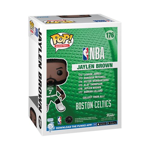 NBA Boston Celtics Jaylen Brown Funko Pop! Vinyl Figure #176