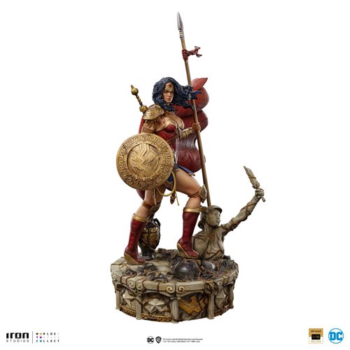 DC Comics Wonder Woman Unleased Deluxe Art 1:10 Scale Statue