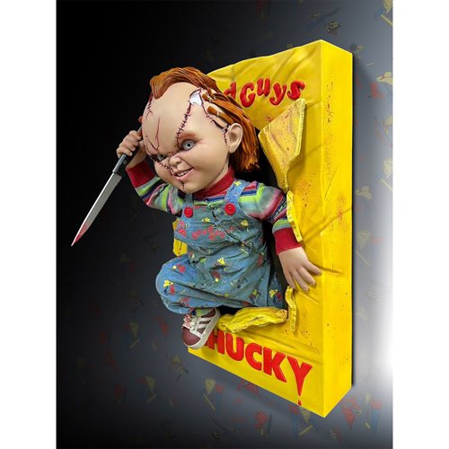 Bride of Chucky Chucky 1:1 Scale Life-Size Wall Sculpture Mount