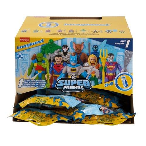 DC Super Friends Imaginext Series 1 Blind Bag Mini-Figure Random 4-Pack